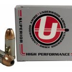 Underwood Ammunition 9mm Luger +P 124 Grain Jacketed Hollow Point Box of 20