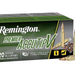 Remington Premier Varmint Ammunition 223 Remington 50 Grain AccuTip Boat Tail