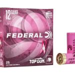 Federal Top Gun Ammunition 12 Gauge 2-3/4" 1-1/8 oz #8 Shot Pink Hull