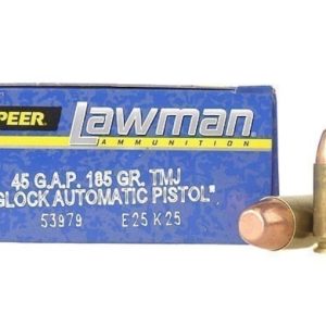 Speer Lawman 45 GAP ammo