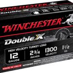Winchester Double X Turkey Ammunition 12 Gauge 2-3/4" 1-1/2 oz #5 Copper Plated Shot