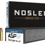 Nosler ASP Ammunition 9mm Luger 115 Grain Jacketed Hollow Point