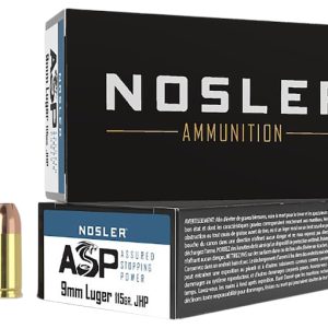 Nosler 9mm Luger ammunition