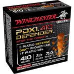 Winchester PDX1 Defender Ammunition 410 Bore 2-1/2" 3 Disks over 1/4 oz BB Shot