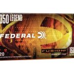 Federal Fusion Ammunition 350 Legend 160 Grain Bonded Spitzer Boat Tail Box of 20