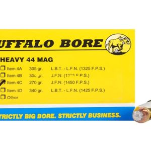 Buffalo Bore 44 Magnum ammo