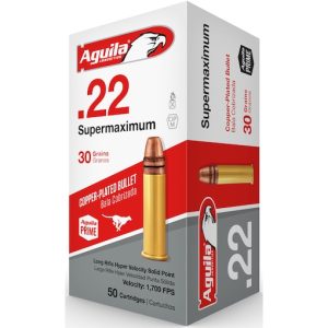 Aquila .22 Supermaximum cartridges