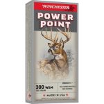 Winchester Power Point Ammunition 300 Winchester Short Magnum (WSM) 150 Grain Power-Point Box of 20