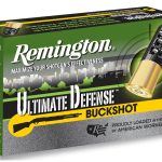 Remington Ultimate Defense Buckshot Ammunition 12 Gauge 3" Reduced Recoil 00 Buckshot 15 Pellets