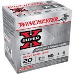 Winchester Super-X Heavy Game Load Ammunition 20 Gauge 2-3/4" 1 oz #8 Shot