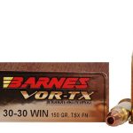 Barnes VOR-TX Ammunition 30-30 Winchester 150 Grain TSX Hollow Point Lead-Free Box of 20