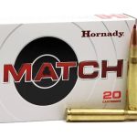 Hornady Match ammunition box