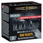 Federal Premium Black Cloud High Velocity Ammunition 12 Gauge 3" 1-1/8 oz Non-Toxic FlightStopper Steel Shot