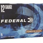 Federal Power-Shok Ammunition 12 Gauge 2-3/4" #1 Buckshot 16 Pellets