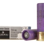 Federal Power-Shok Ammunition 16 Gauge 2-3/4" 4/5 oz Hollow Point Rifled Slug