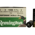 Remington Sportsman Hi-Speed Ammunition 12 Gauge 3" 1-1/8 oz #2 Non-Toxic Steel Shot