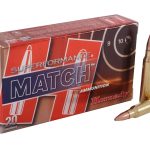 Hornady Superformance Match Ammunition 5.56x45mm NATO 75 Grain Hollow Point Boat Tail Match Box of 20