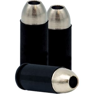Three black blanks