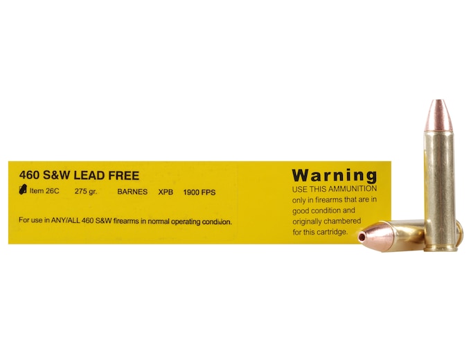 477859 460 S&W lead-free ammunition