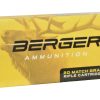 Berger ammunition rifle cartridges