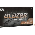 Blazer Brass Ammunition 9mm Luger 100 Grain Full Metal Jacket