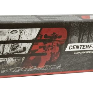 Barnes Centerfire cartridges box