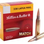 Sellier & Bellot Ammunition 338 Lapua Magnum 250 Grain Sierra MatchKing Hollow Point Boat Tail