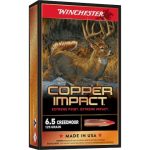 Winchester Copper Impact Ammunition 6.5 Creedmoor 125 Grain Copper Extreme Point Polymer Tip Lead-Free Box of 20