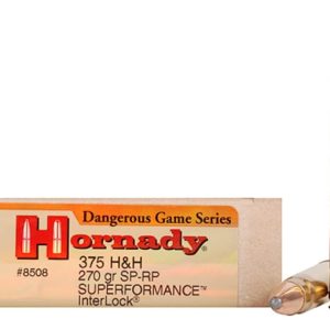 Hornady 375 H&H ammunition
