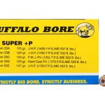 Buffalo Bore Ammunition 38 Super +P 124 Grain Jacketed Hollow Point Box of 20