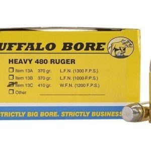 Buffalo Bore 480 Ruger ammo