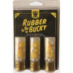 Reaper Defense Rubber Bucky Ammunition 12 Gauge 2-3/4" Plastic Shot and Ducks 3PK