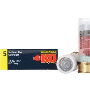 Brenneke shotgun slugs pack