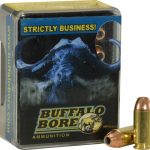 Buffalo Bore Ammunition 40 S&W +P 155 Grain Jacketed Hollow Point Box of 20