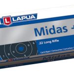 Lapua Midas+ Ammunition 22 Long Rifle 40 Grain Lead Round Nose