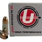 Underwood Ammunition 9mm Luger +P 147 Grain Jacketed Hollow Point Box of 20