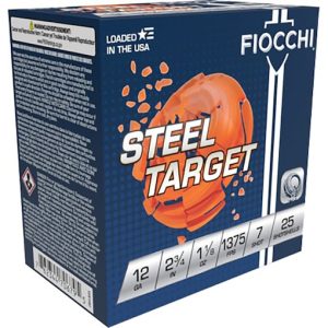 Fiocchi steel target ammunition box
