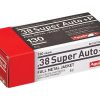 .38 Super Auto+P ammunition box