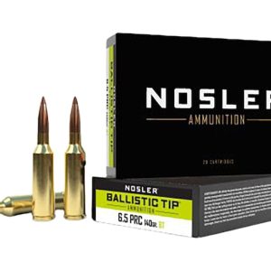 Nosler Ballistic Tip ammunition