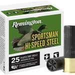 Remington Sportsman Hi-Speed Ammunition 12 Gauge 2-3/4"  1 oz  #7 Non-Toxic Steel Shot