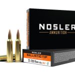 Nosler 22-250 ammunition box
