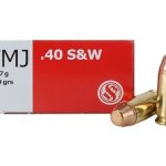 Sellier & Bellot Ammunition 40 S&W 180 Grain Full Metal Jacket
