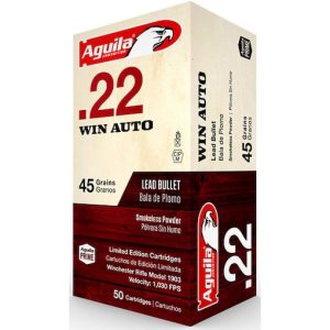 Aguila .22 WIN AUTO ammo