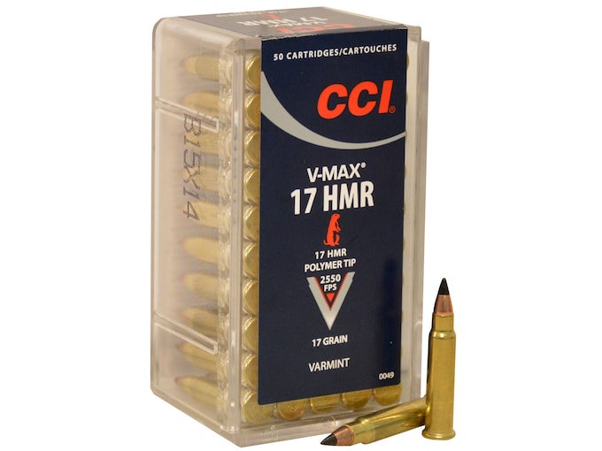 582821 CCI 17 HMR cartridges