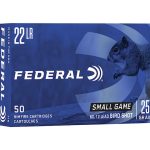 Federal Game-Shok Ammunition 22 Long Rifle 25 Grain #12 Shot Shotshell