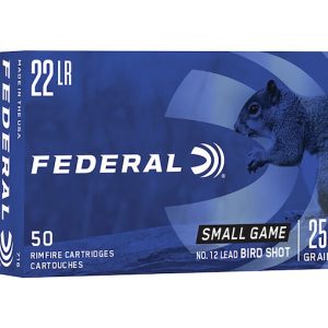 Federal 22LR small game ammo