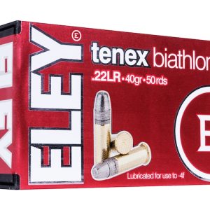 ELEY tenex biathlon .22LR cartridges