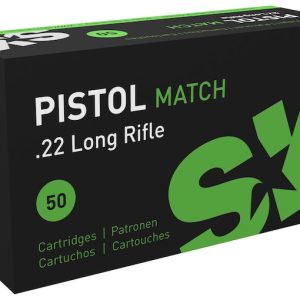 Pistol Match .22LR cartridges