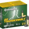 Remington Thunderbolt .22LR ammo