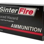 SinterFire Reduced Hazard Ammunition 380 ACP 75 Grain Frangible Flat Nose Lead Free Box of 50